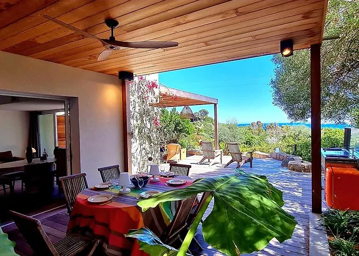 Villa U Caseddu - Vue Mer, Evasion Et Confort *