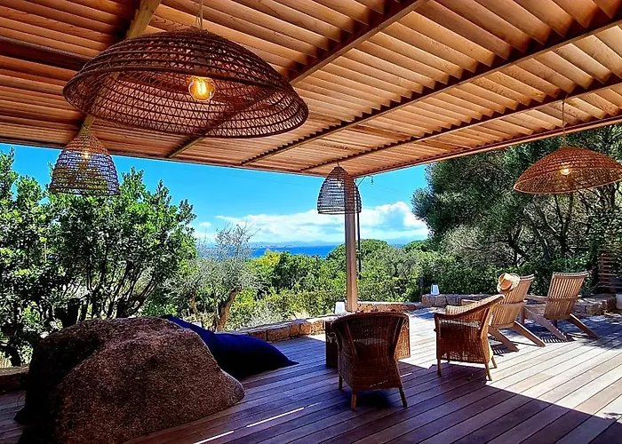 U Caseddu - Vue Mer, Evasion Et Confort Villa